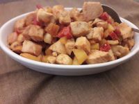 Bocconcini di Pollo ai Peperoni